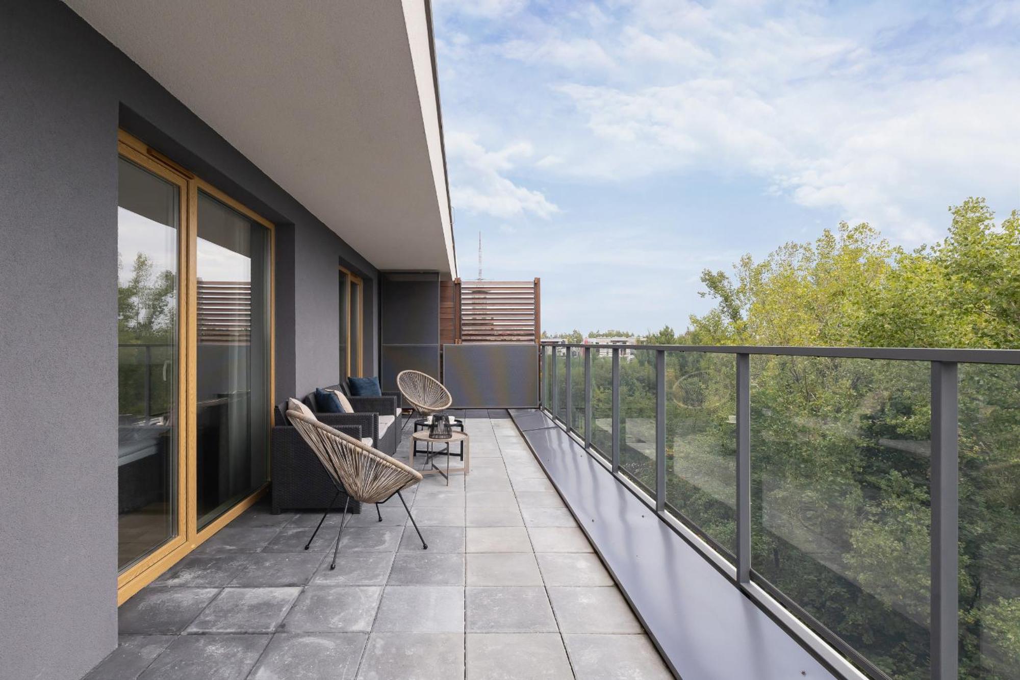 Stylowy Apartament Z Dwiema Sypialniami Balkonem I Parkingiem By Noclegi Renters Katowice Exteriör bild